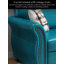 Canapé de salon extensible en cuir ciré American Country Style-1355116710