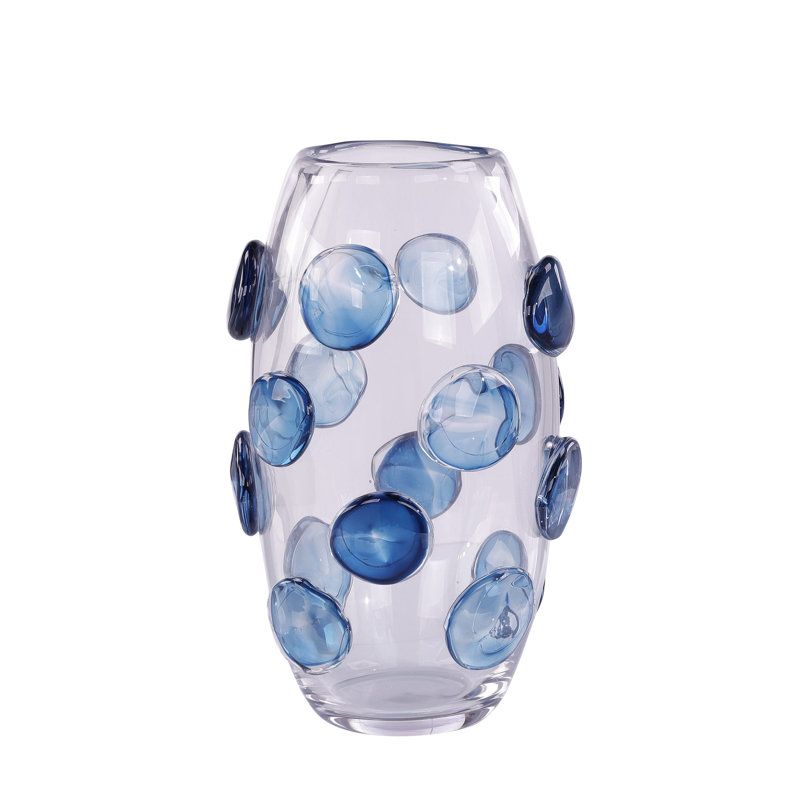 Vase Cerulean Spots