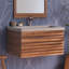 Winemaker 30" Floating Vanity in Charred Oak