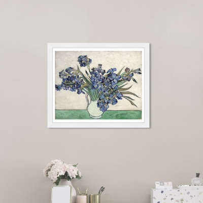 " Irises " by Vincent Van Gogh Painting Print
