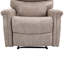 Fauteuil inclinable manuel en microfibre-1952561569