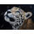 Realistic Leopard Face Print On Canvas