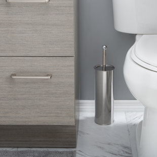 Moda At Home SS Metal Toilet Brush And Holder
