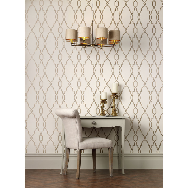 Catlin 8 - Light Candle Style Chandelier, Bronze