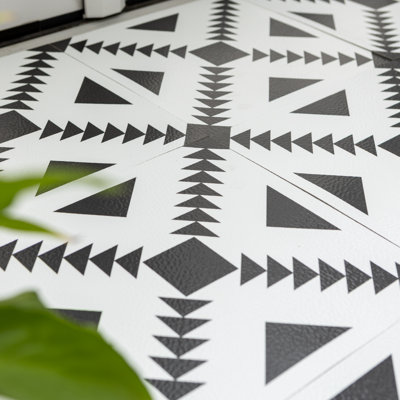 Parla 30.48 x 30.48cm Self-adhesive Vinyl Floor Tiles Pack 10 (0.93sqm)