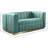 Tyneside 62.5'' Velvet Loveseat-90571551