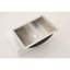 Lavabo de salle de bain encastrable en acier inoxydable au fini nickel brossé 18 po x 13 po (avec évier seulement)