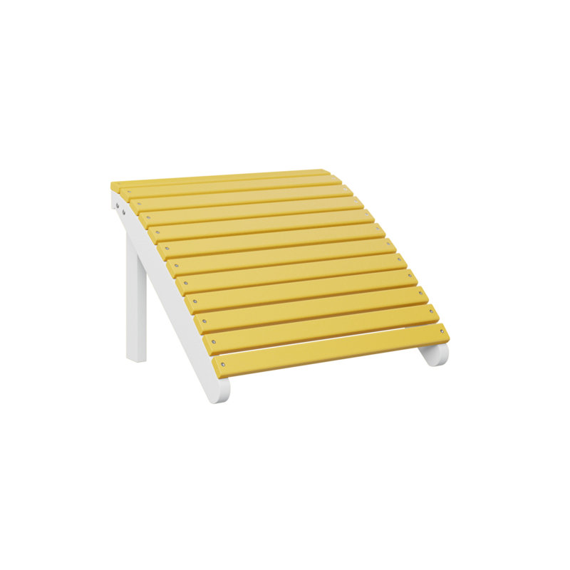 Berlin Gardens Adirondack Footstool, Sunburst Yellow
