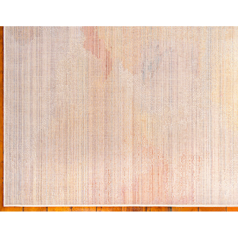 Downtown Abstract Indoor Rug, Rectangle 5'1" x 8'