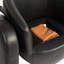 Chryssi Faux Leather Swivel Barrel Chair-1975871542