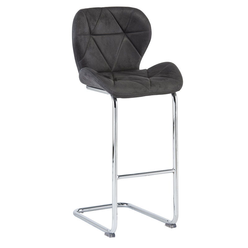 Nikhil 75cm Bar Stool, Grey