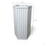 Jardinière à colonne hexagonale LG - Blanc-1718480576