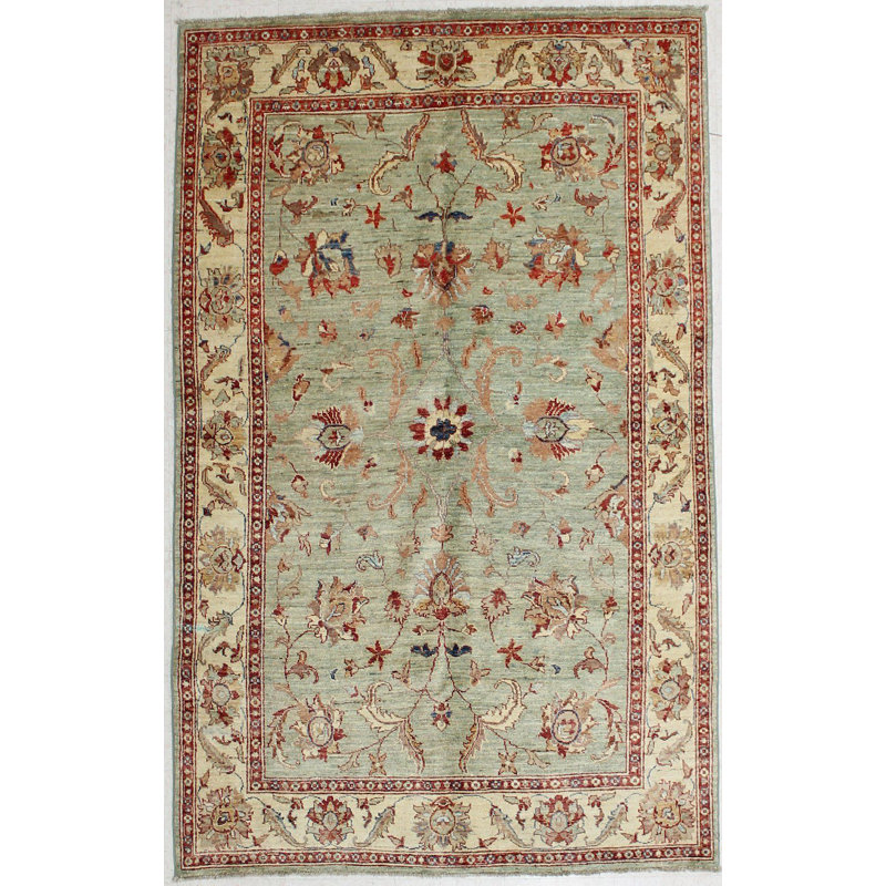 Tapis Oushak 5 x 8 rétro Anatolian