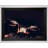 Blazing Wheel Drag Race - Single Picture Frame Print-97515228