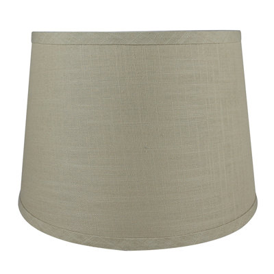 8.5'' H x 12'' W Linen Drum Lamp Shade