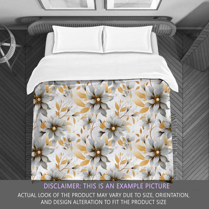 Floral Anri Comforter, Twin Extra Long Comforter