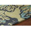 Aschera Wool Green/Blue Area Rug-854994770
