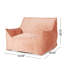 Fauteuil à billes en velours de coton avec accoudoirs Allea-319470437
