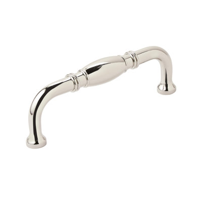 Granby 3-3/4 inch (96mm) Center-to-Center Polished Nickel Cabinet Pull - 25 Pack