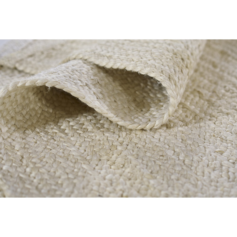 Jute / Sisal Area Rug in Beige, Rectangle 8' x 11'
