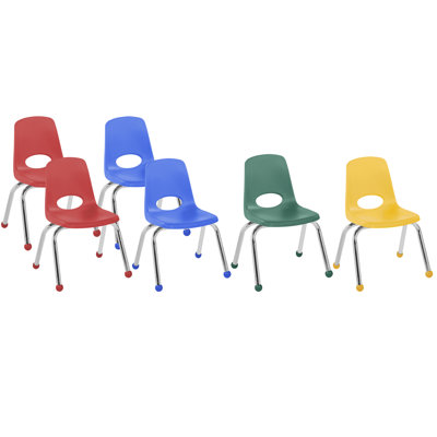 Chaise de classe empilable