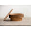 Table basse vintage en corde de chanvre de style naturel avec rangement réglable-129502926