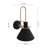 Jacoline 1-Light Dimmable Iron Armed Sconce-1018739420