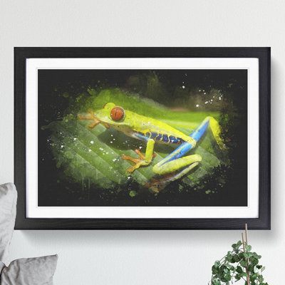 Tree Frog Vol.2 - Picture Frame Graphic Art