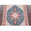 Tapis de zone one-of-kind à la main noué la new age rose/bleu 4 pi 11 po x 6 pi 11 po Lilburn