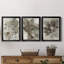 Birch Leaves I - Ensemble de 3 peintures sur toile encadrées-738860645-738860646