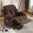 Power Lift Recliner Chair With Heat And Massage Electric Fabric Recliner Chair For Elderly With Side Pocket, USB Charge Port, Remote Control For Living Room-1263609405