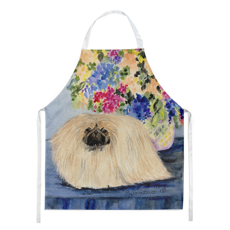 No Pattern Bib Apron