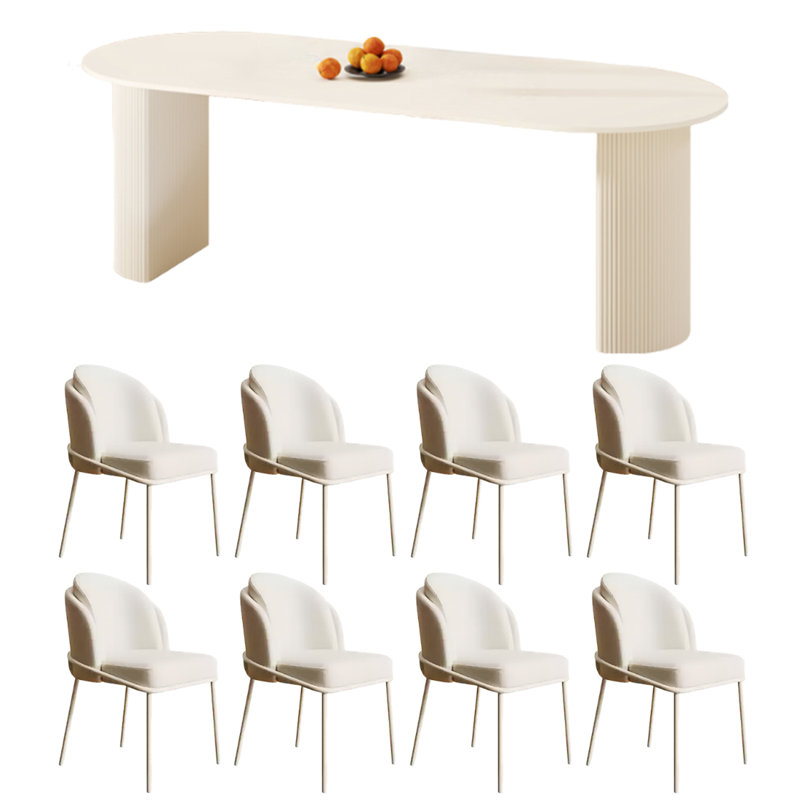 Choix de qualité pour la table et la chaise de salle à manger, H 29,5 po x L 94,4 po x l 35,4 po