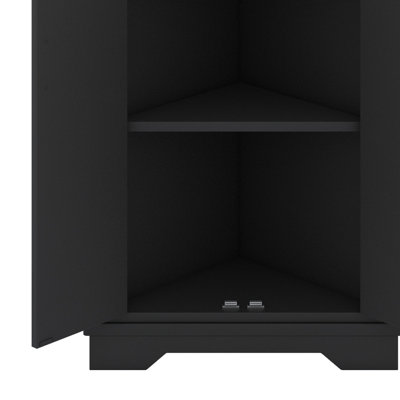 Tall Corner Cabinet With Doors For All Kinds Of Rooms