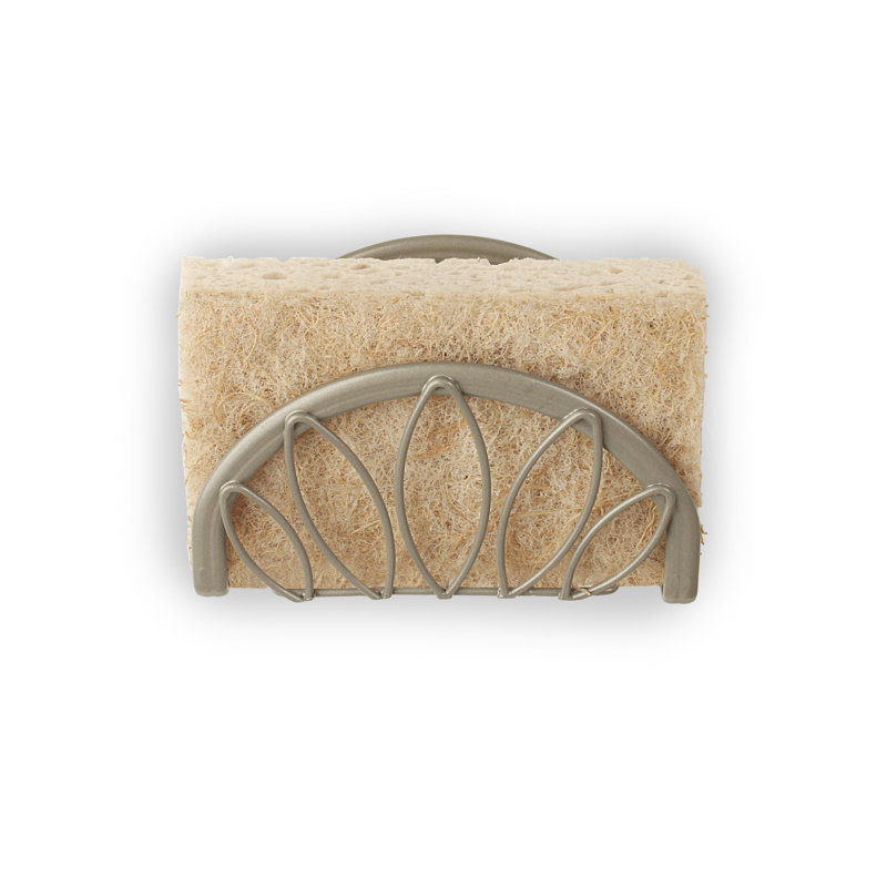 Porte-éponge en acier feuille