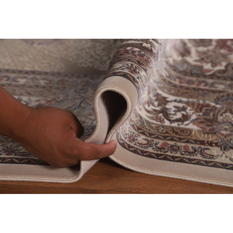 Tapis traditionnel floral 7 x 10