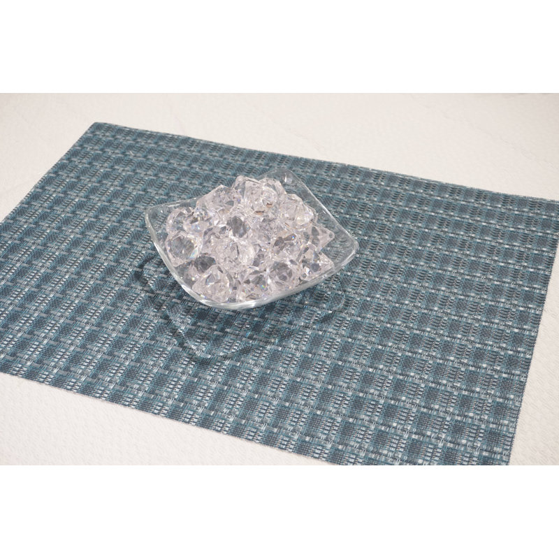 Tamrat Polyester Gingham Rectangle Placemat
