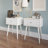 Eymi Velvet Upholstered Bed with 2 Nightstands-1631425414-1631425469