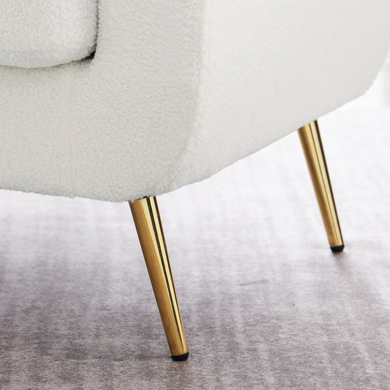 Fauteuil Kennet, Blanc