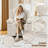 Recliner Chair, Rocker Recliner With Massage & Heating , Recliner For Living Room Bedroom, Chenille Fabric-1648574784