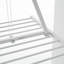 Foxydry Mini White Aluminum Foldable Retractable Clothesline-1483827267