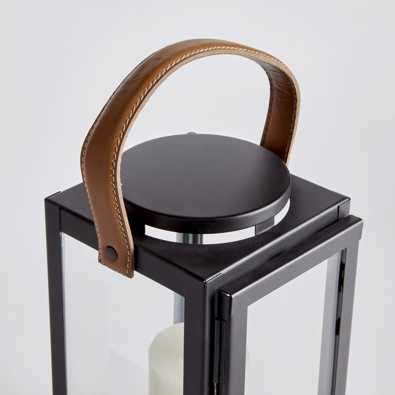 Lantern, 12.25" H x 6" W x 6.5" D