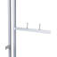 Steel Freestanding 6 - Hook Coat Rack-280641389