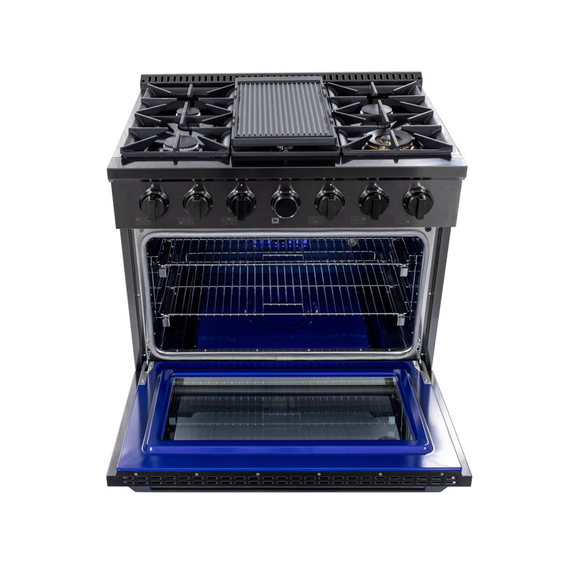 Kucht 36'' W Free Standing Range, Natural Gas