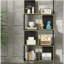 Tablettes de rangement à 4 niveaux, étagère de rangement pour présentoir à bibliothèque pour petits espaces, salon-140462690