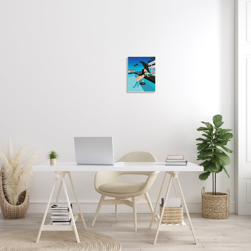 Mode relaxante - impression, H 15 po x l 10 po x P 0,5 po, Unframed