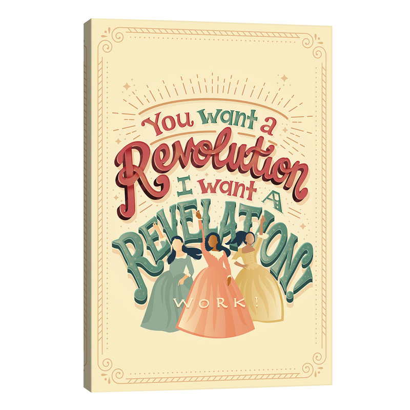 Hamilton X by Risa Rodil - Wrapped Canvas Gallery-Wrapped Canvas Giclee, 101.6 cm H x 66.04 cm W x 3.175 cm D