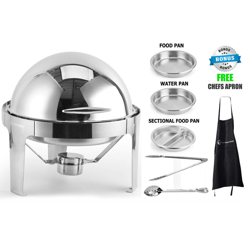 Réchaud en acier inoxydable 6 pte