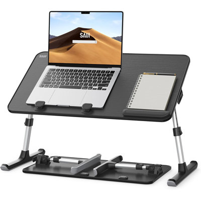Support pour ordinateur portable réglable en hauteur et en inclinaison pour lit