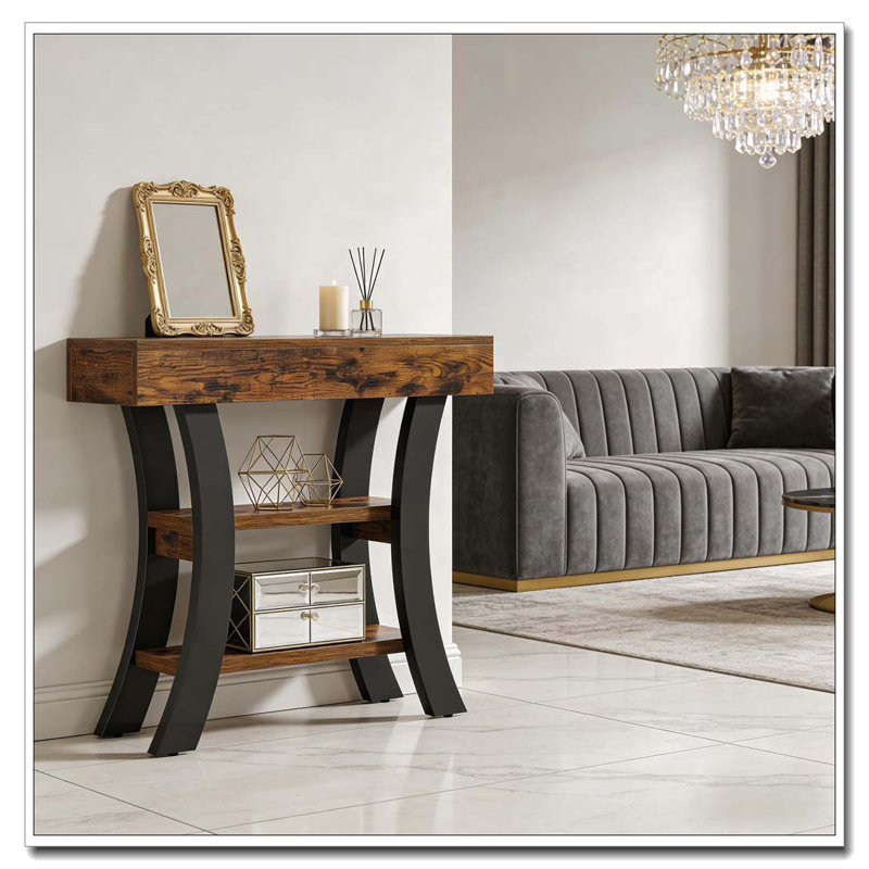 Table de canapé, console stable, table de vestibule